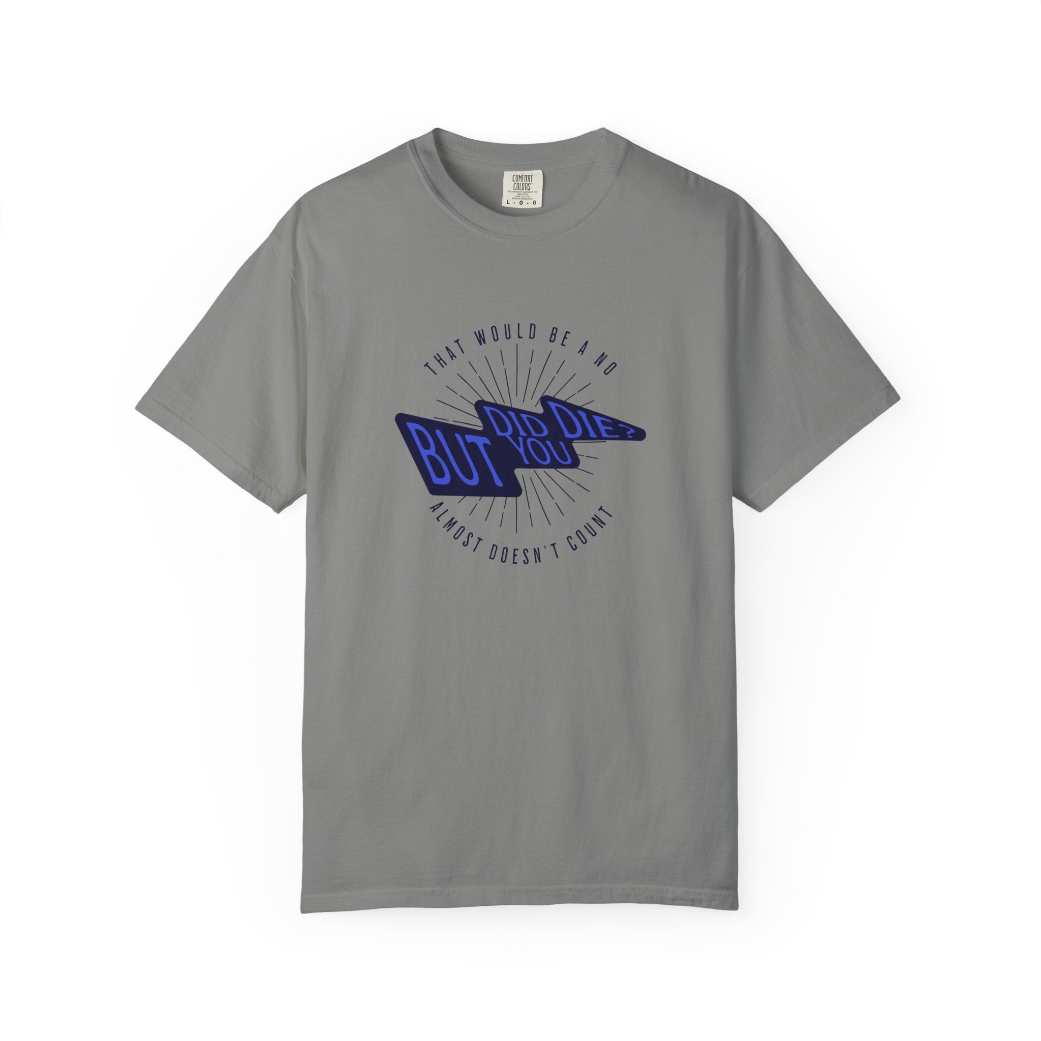 T-Shirt — 'But If Not' Lightning Graphic Tee