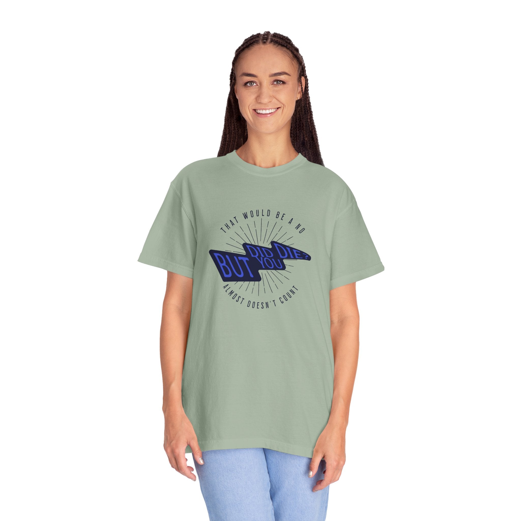 T-Shirt — 'But If Not' Lightning Graphic Tee