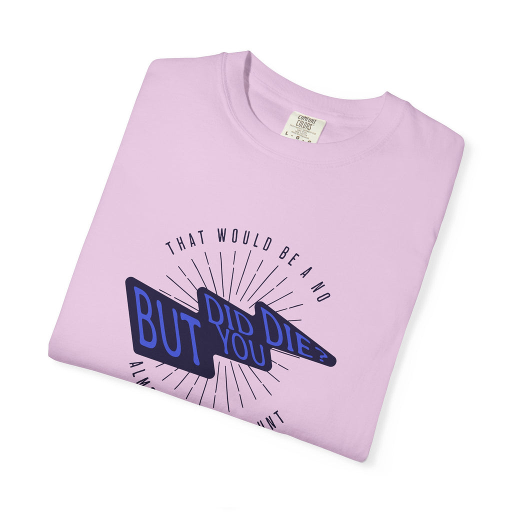 T-Shirt — 'But If Not' Lightning Graphic Tee