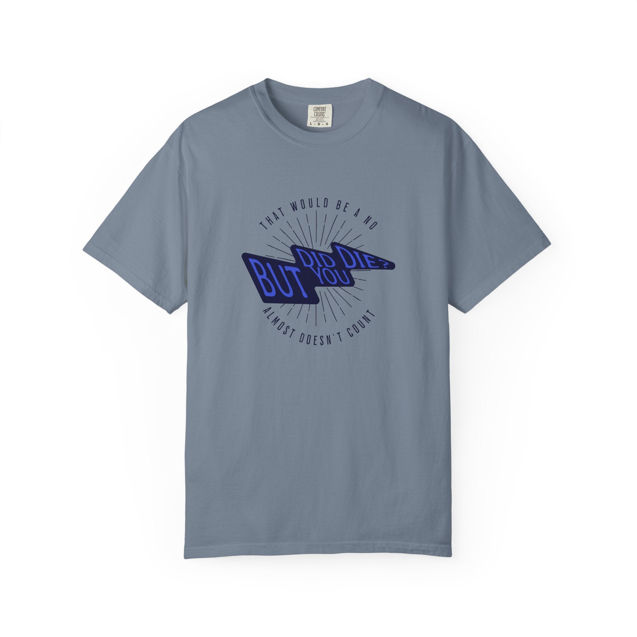 T-Shirt — 'But If Not' Lightning Graphic Tee