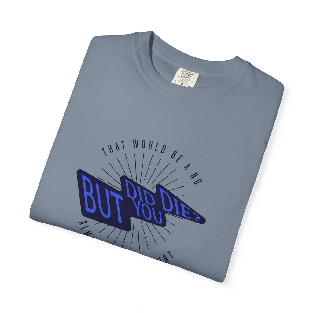 T-Shirt — 'But If Not' Lightning Graphic Tee