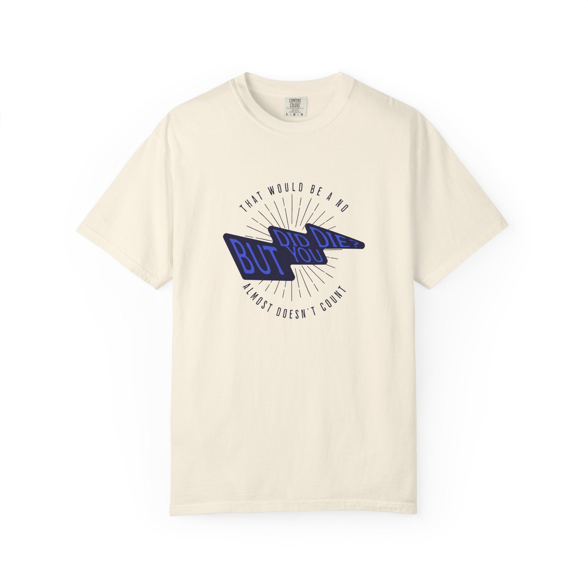 T-Shirt — 'But If Not' Lightning Graphic Tee