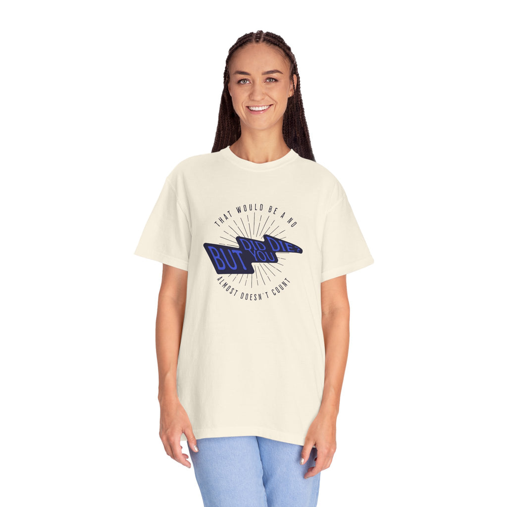 T-Shirt — 'But If Not' Lightning Graphic Tee