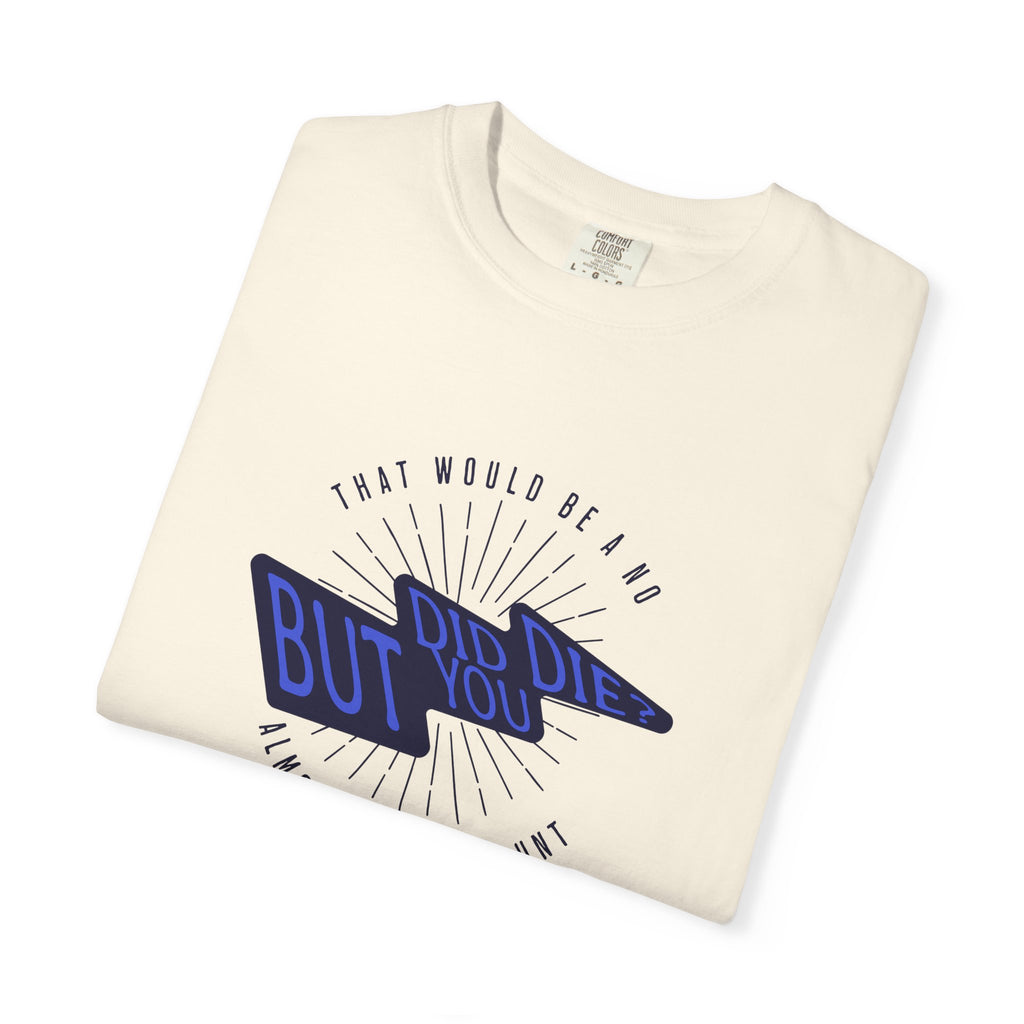 T-Shirt — 'But If Not' Lightning Graphic Tee