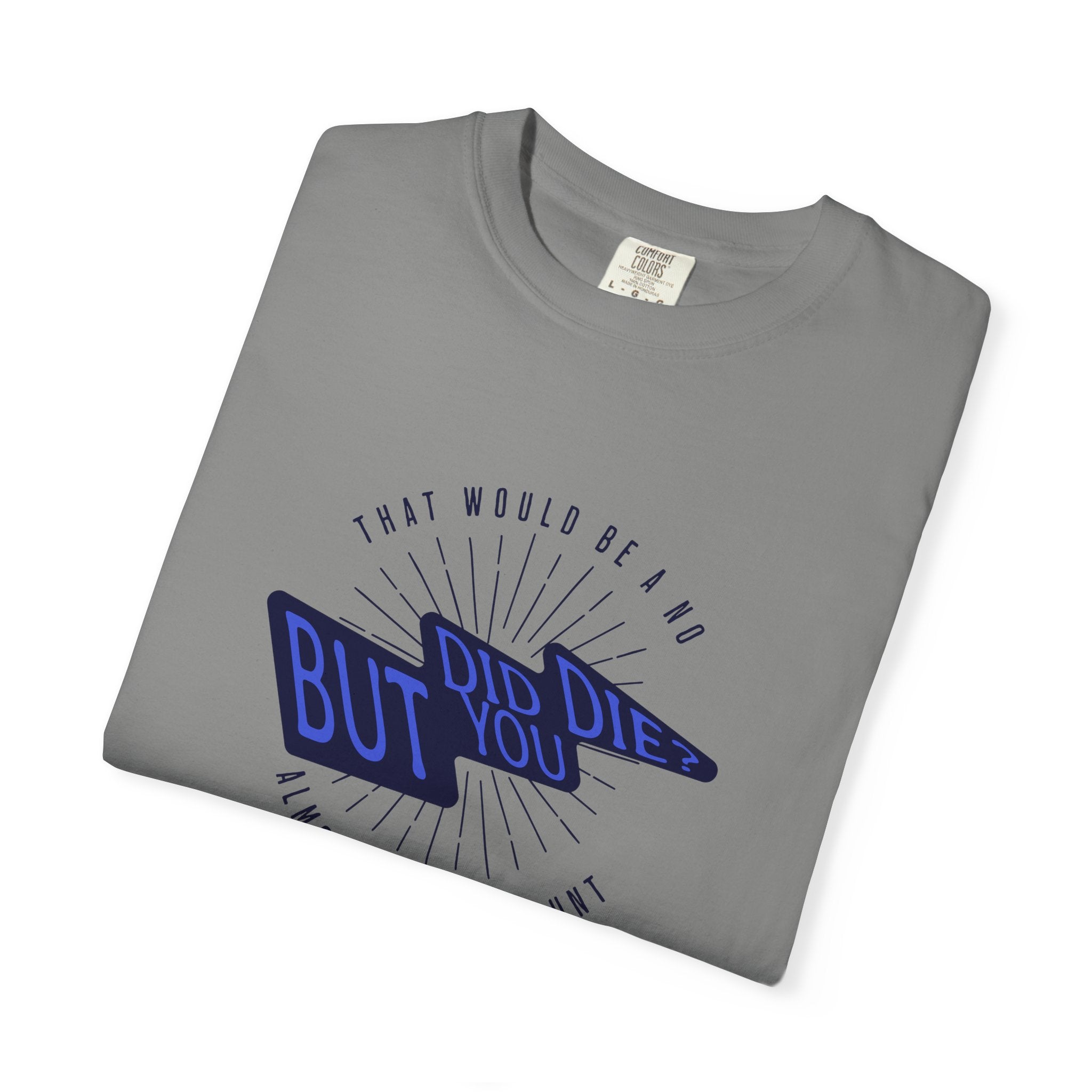 T-Shirt — 'But If Not' Lightning Graphic Tee