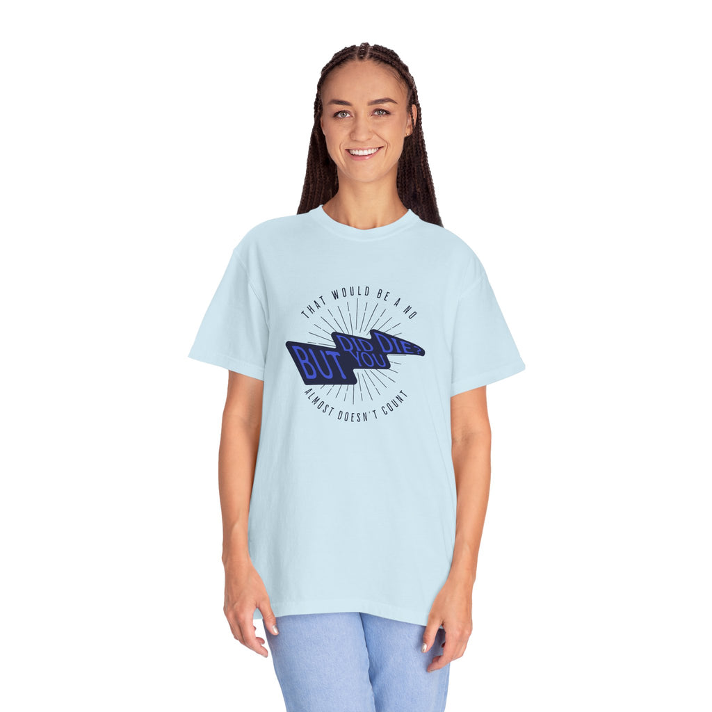 T-Shirt — 'But If Not' Lightning Graphic Tee