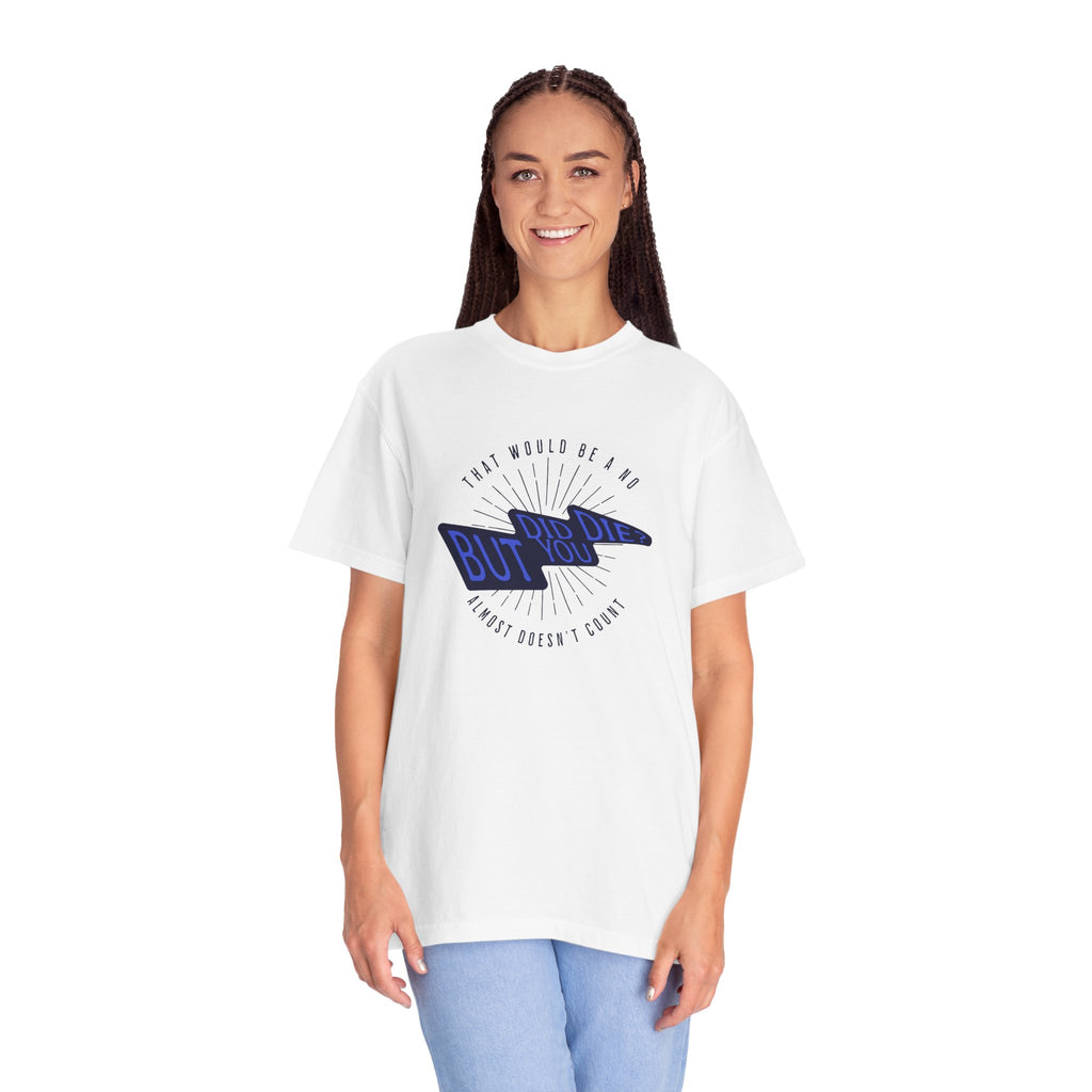 T-Shirt — 'But If Not' Lightning Graphic Tee
