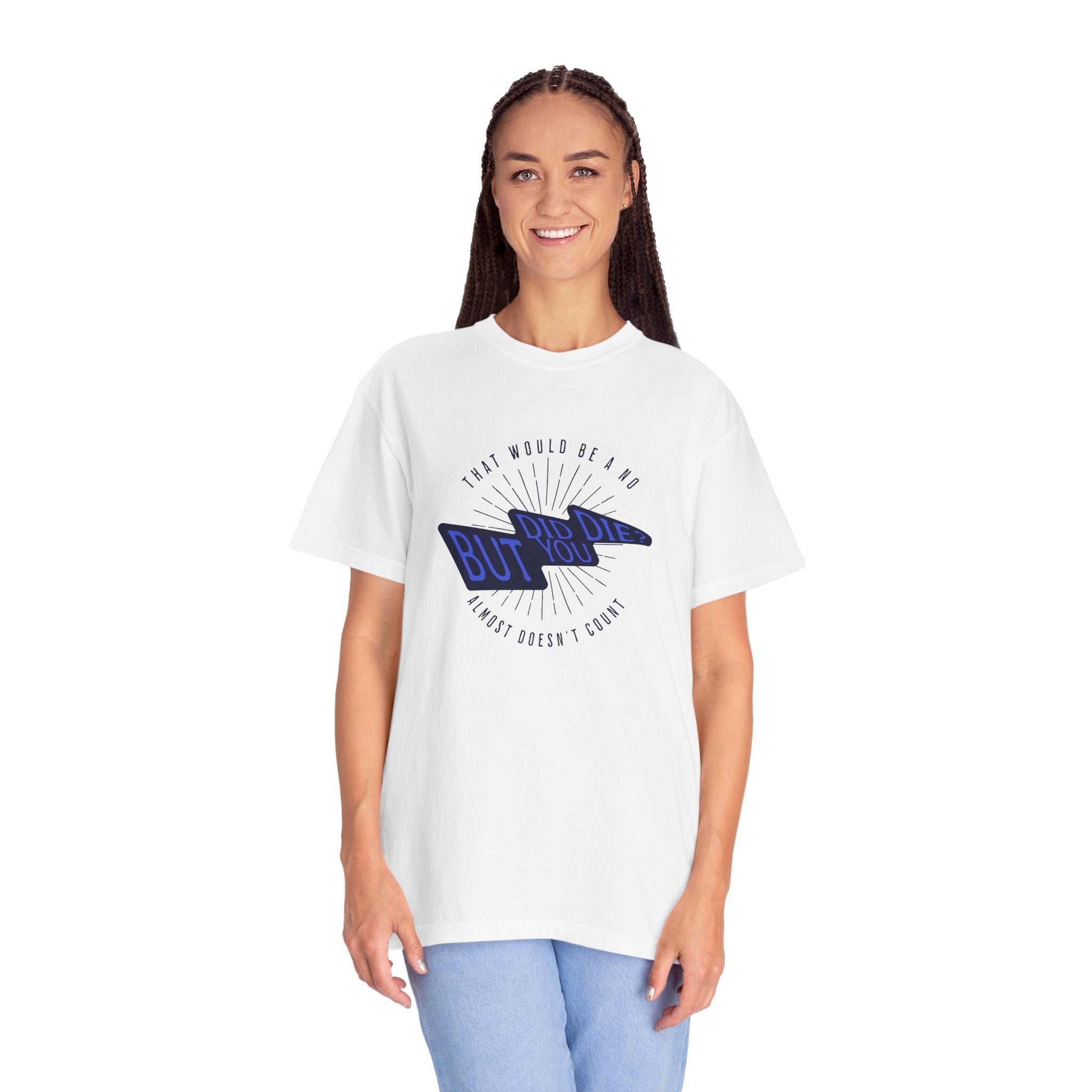 T-Shirt — 'But If Not' Lightning Graphic Tee