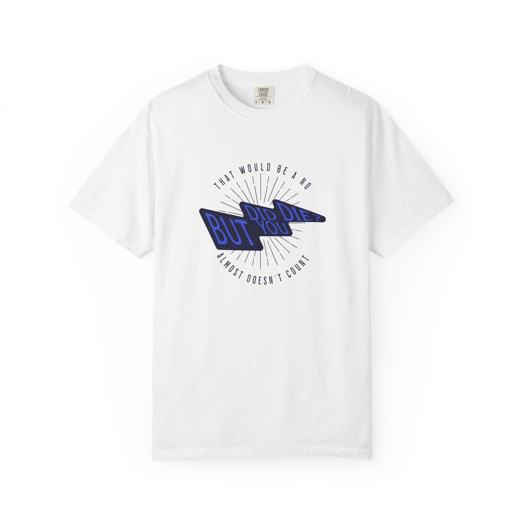 T-Shirt — 'But If Not' Lightning Graphic Tee